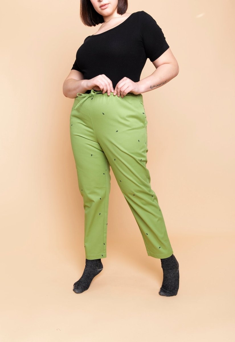 Pantalón "Hormigas en Tus Pantalones" - Verde Aguacate
