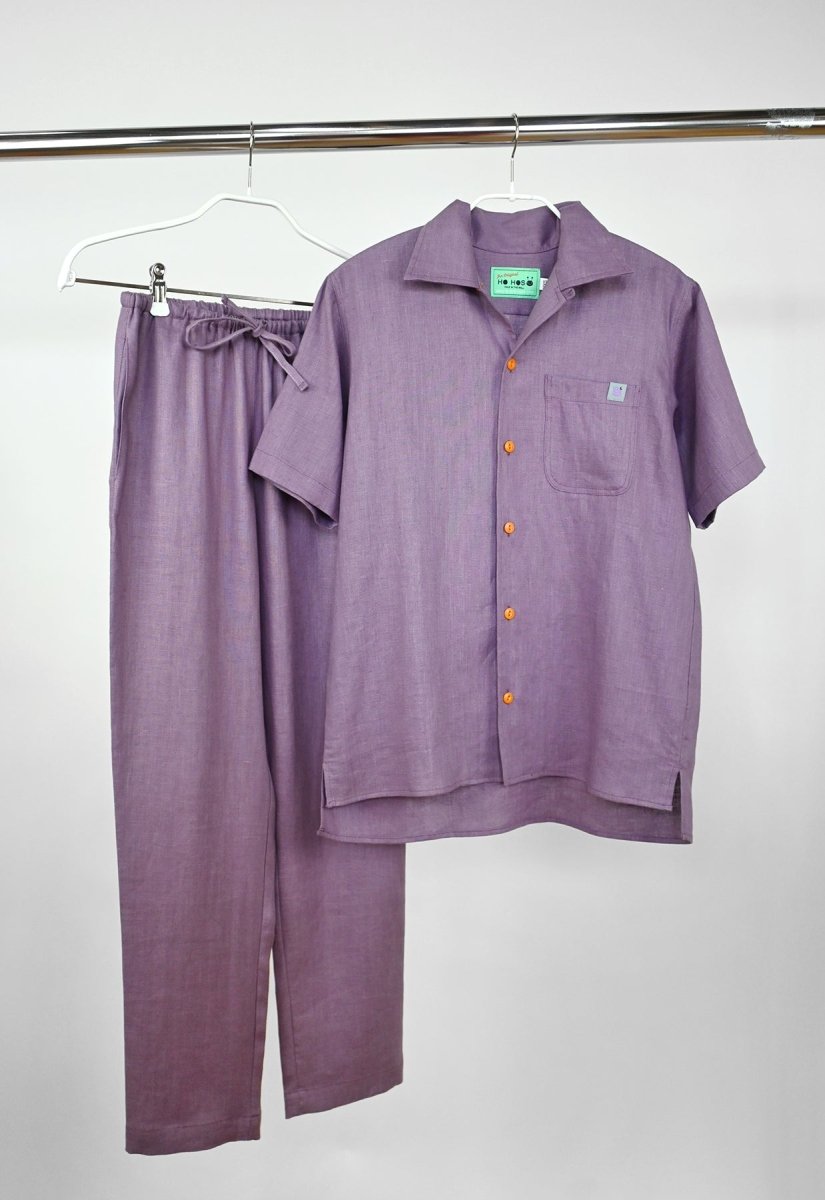 Camisa abotonada "Tutti-Frutti" - Purple Grape
