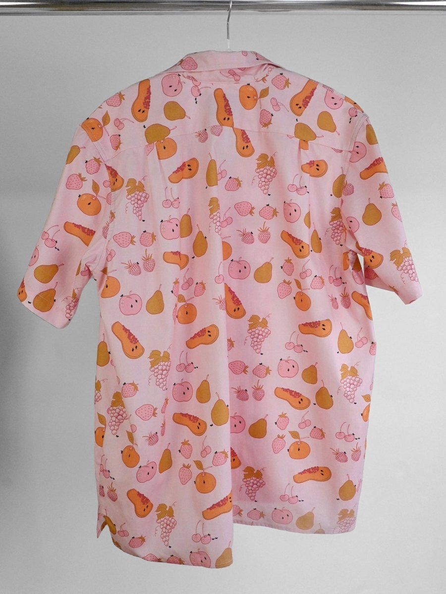 Camisa abotonada "Tutti-Frutti" - Blackberry