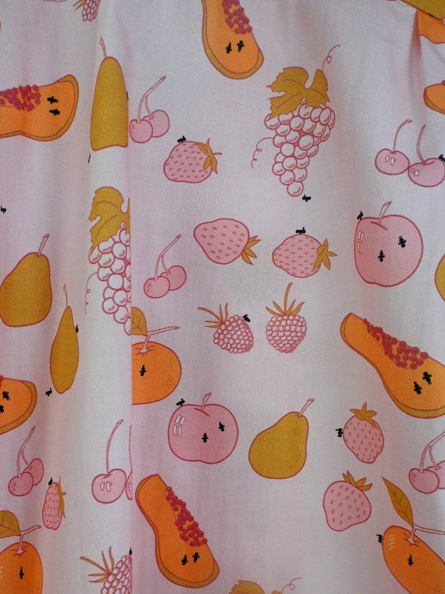 Camisa abotonada "Tutti-Frutti" - Blackberry