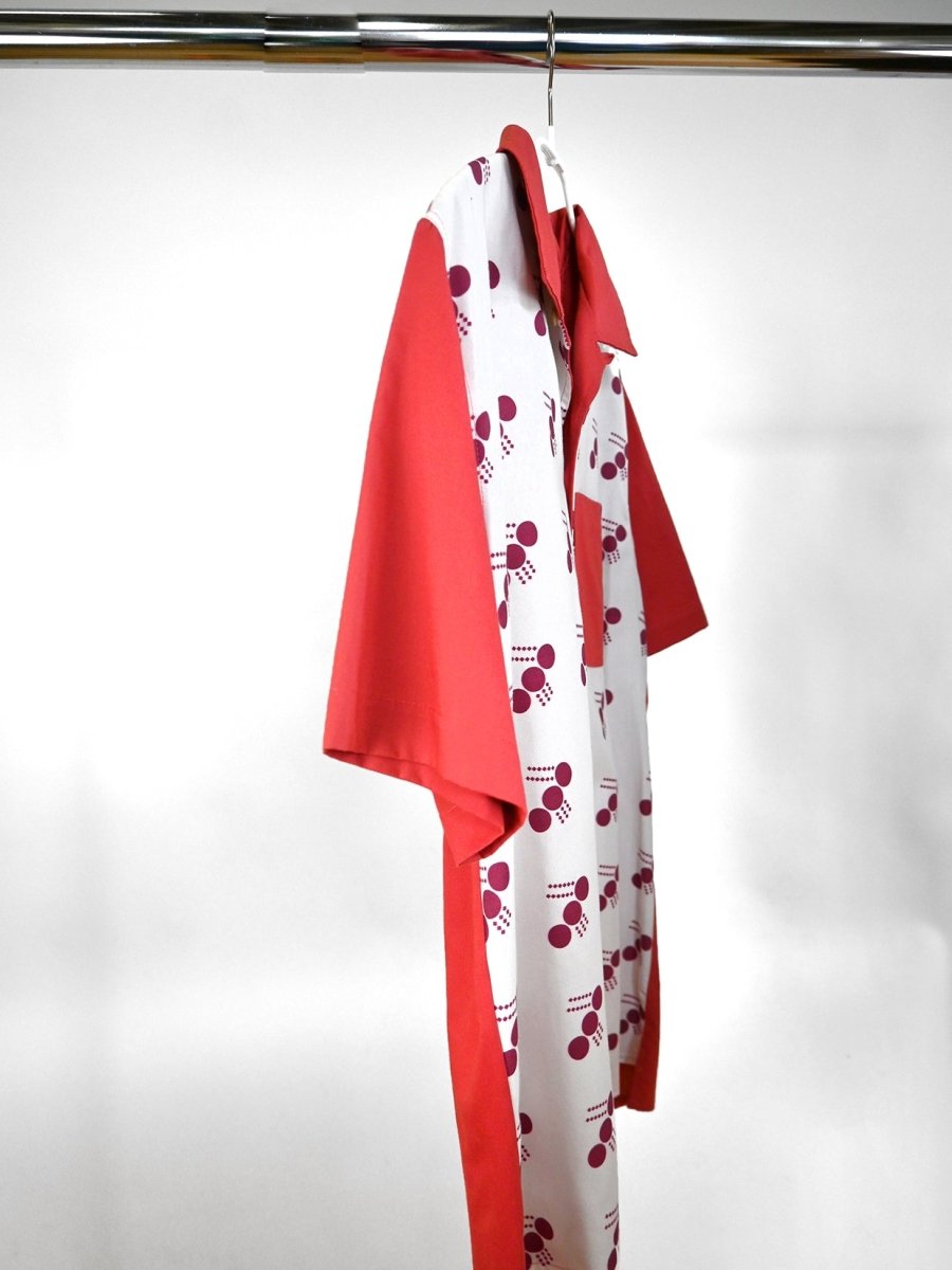 Camisa abotonada "Tutti-Frutti" - Blackberry