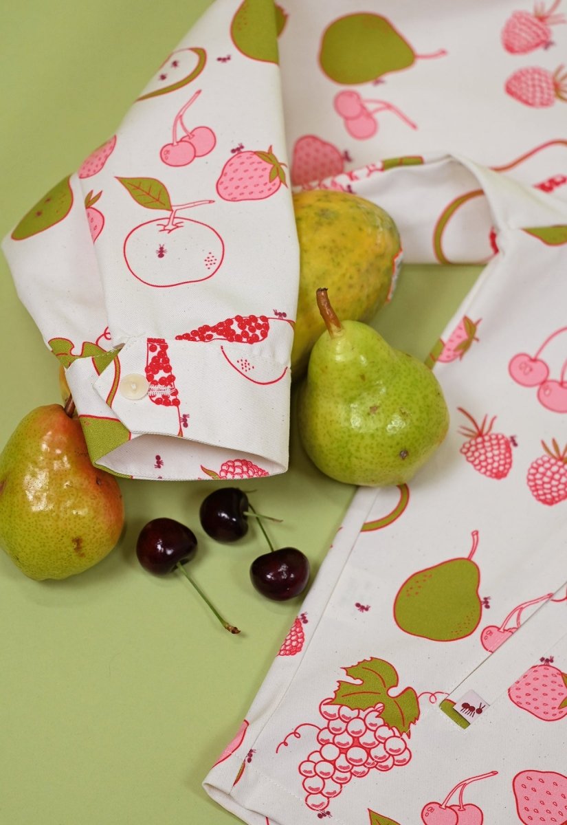 Chaqueta con estampado "All Over Fruit"