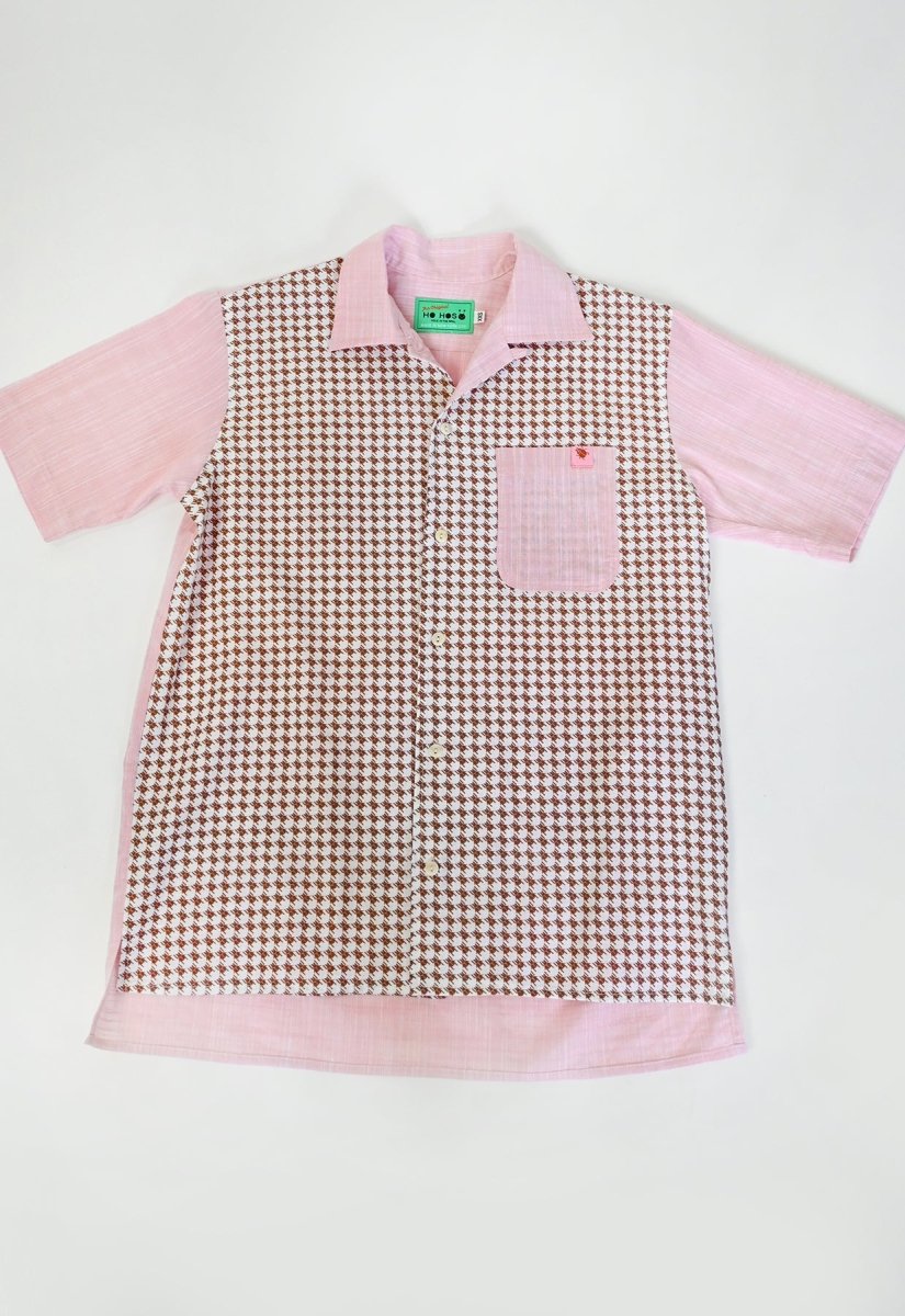 Camisa abotonada "Beetletooth" - Rosa Viejo