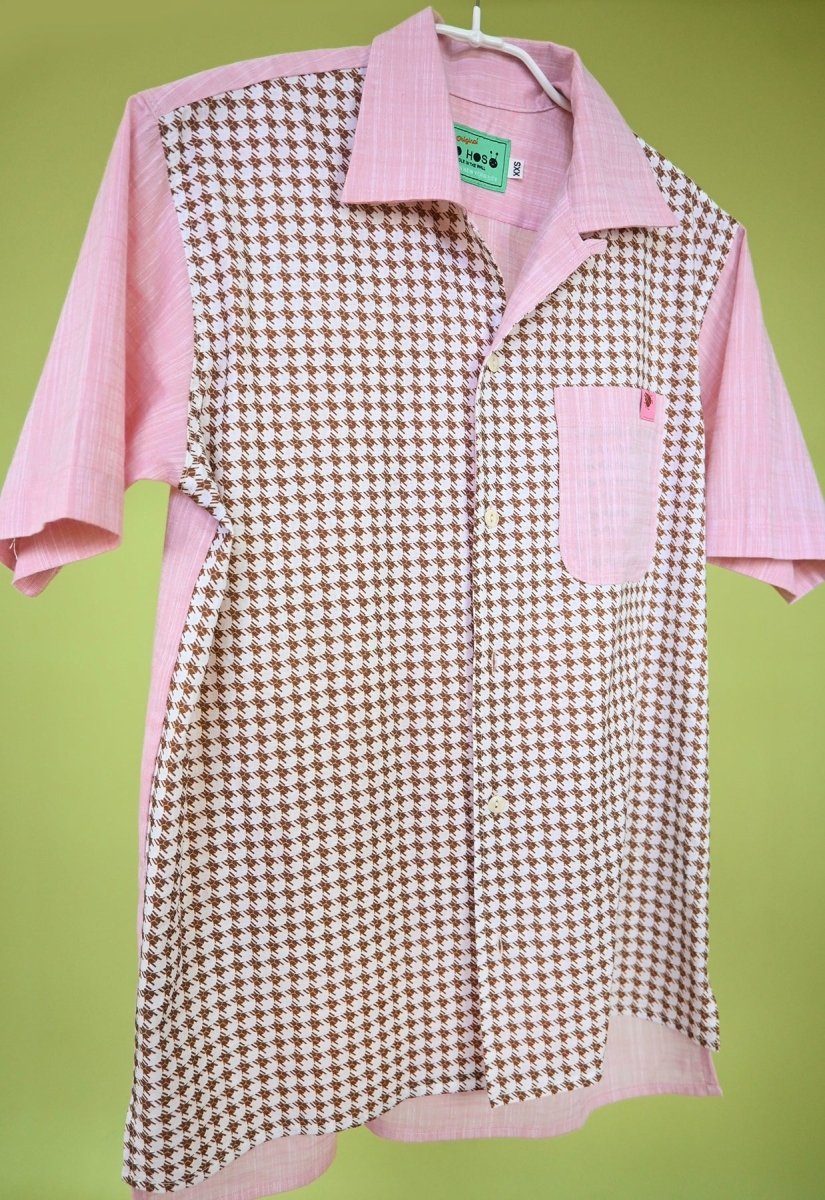 Camisa abotonada "Beetletooth" - Rosa Viejo