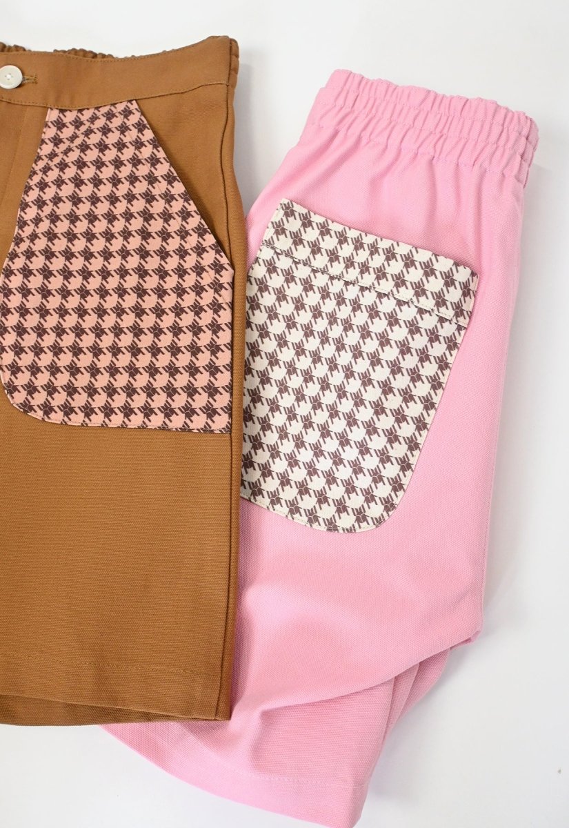 Shorts de trabajo/juego "Beetletooth" - True Pink