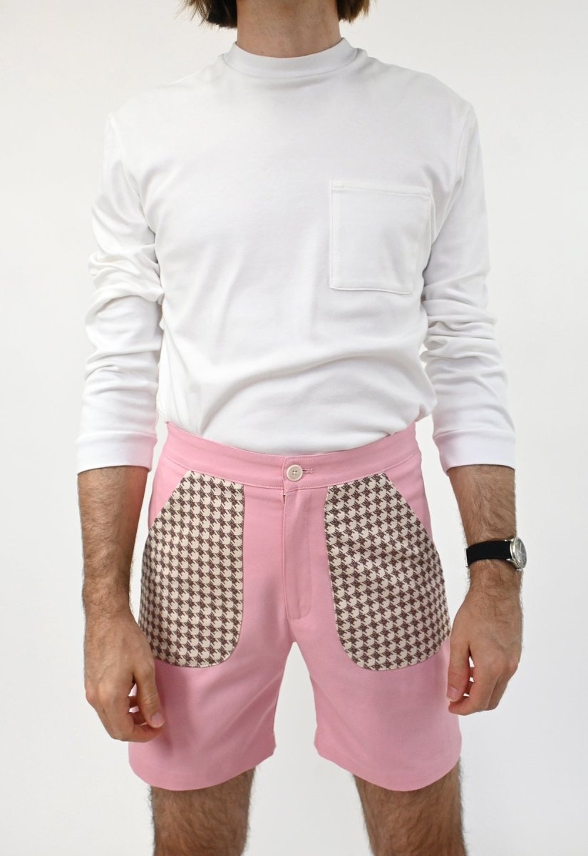 Shorts de trabajo/juego "Beetletooth" - True Pink