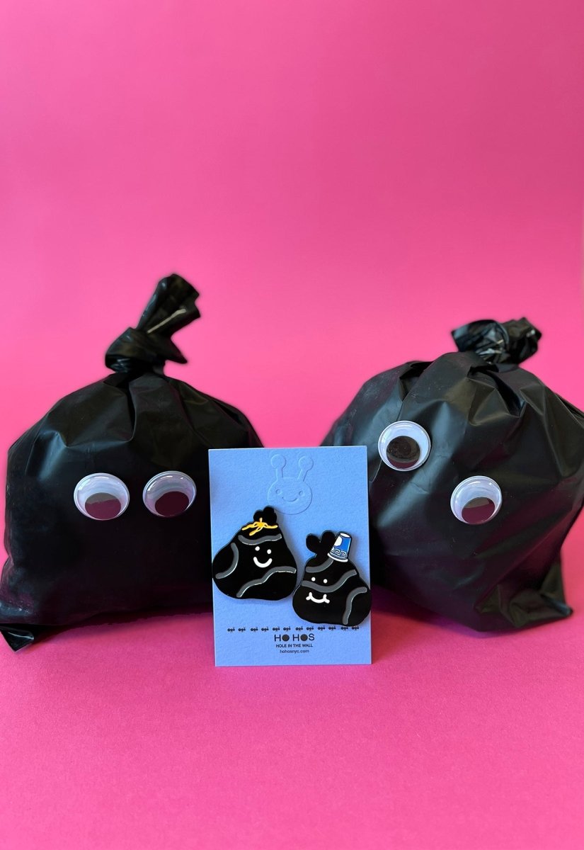 Juego de pines esmaltados "Trash Pals"