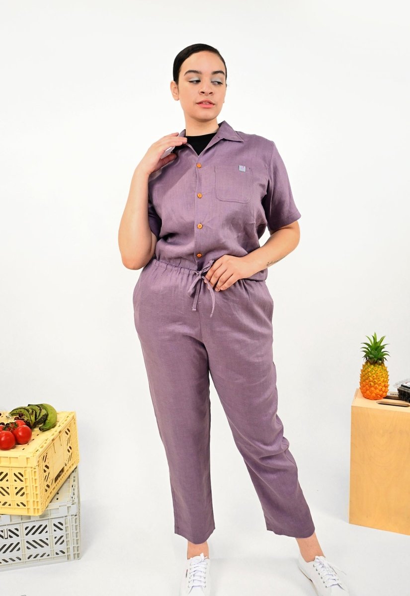 Pantalón "Tutti-Frutti" Pull-on - Purple Grape