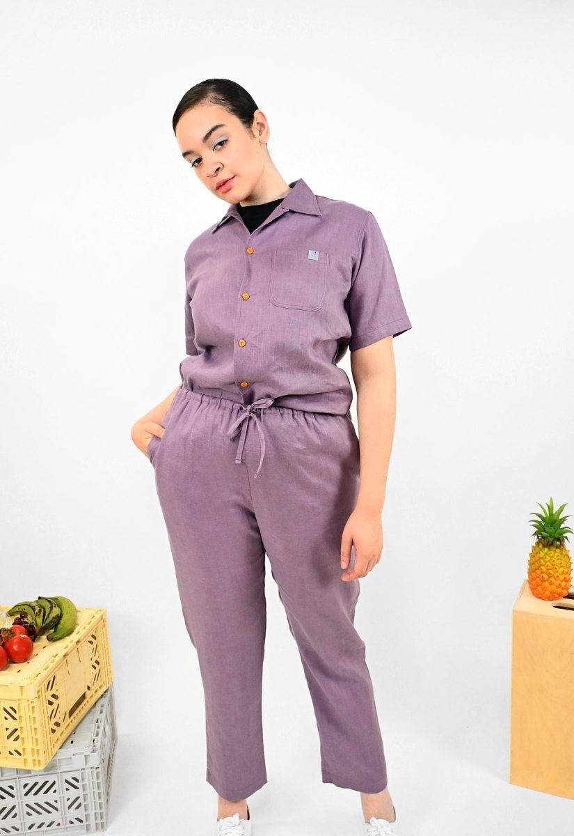 Pantalón "Tutti-Frutti" Pull-on - Purple Grape