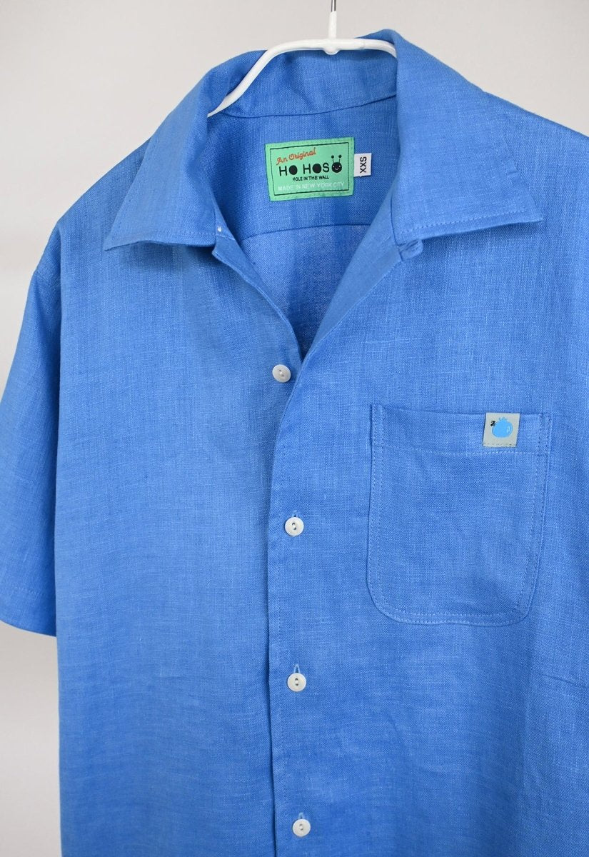 Camisa abotonada "Tutti-Frutti" - Arándano