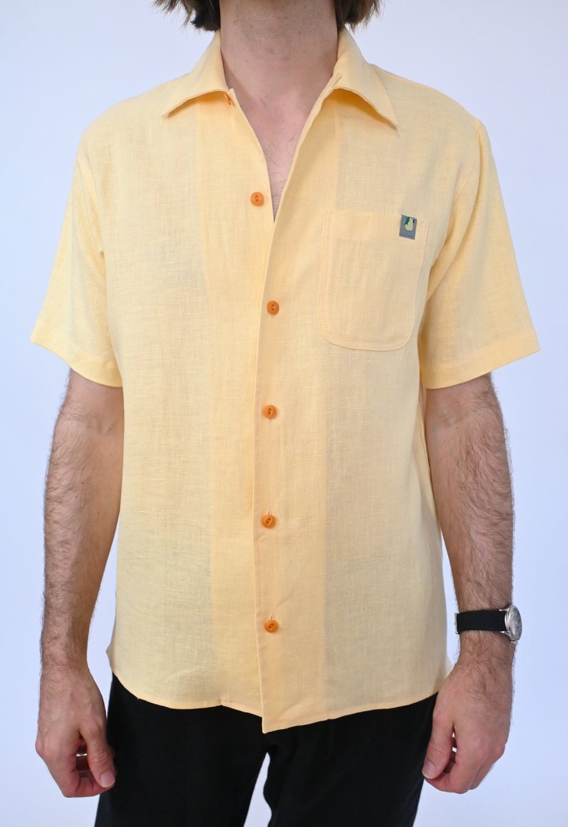 Camisa Botones "Tutti-Frutti" - Amarillo Fresa