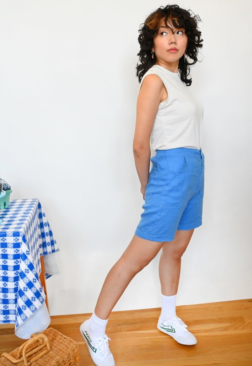 Pantalones cortos de trabajo/juego "Tutti-Frutti" - Arándano