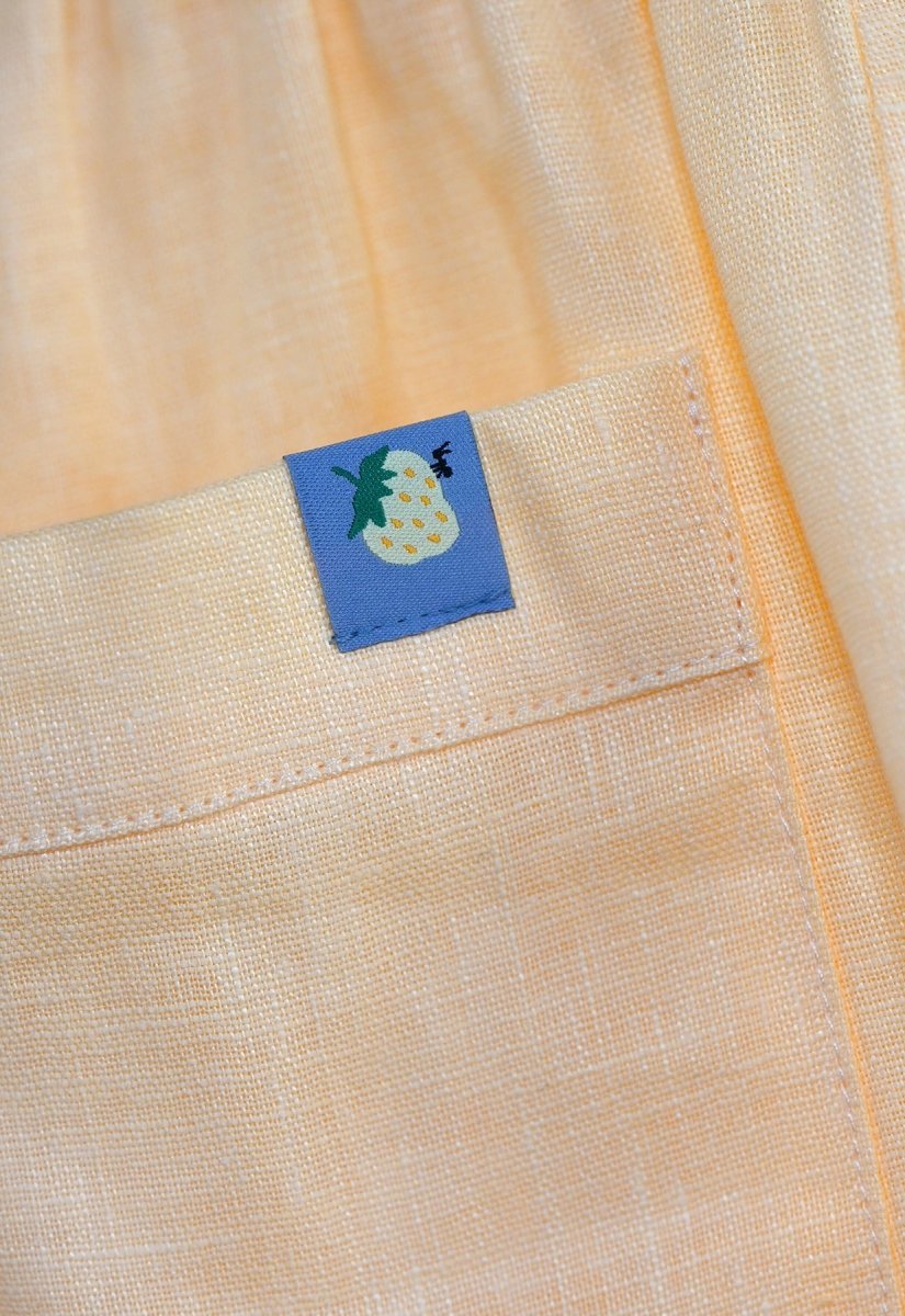 Shorts de Trabajo/Juego "Tutti-Frutti" - Amarillo Fresa