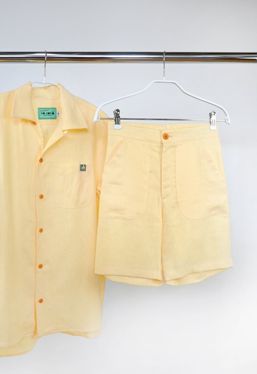 Shorts de Trabajo/Juego "Tutti-Frutti" - Amarillo Fresa
