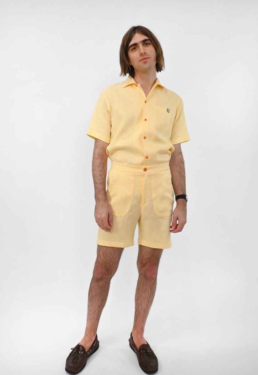 Shorts de Trabajo/Juego "Tutti-Frutti" - Amarillo Fresa