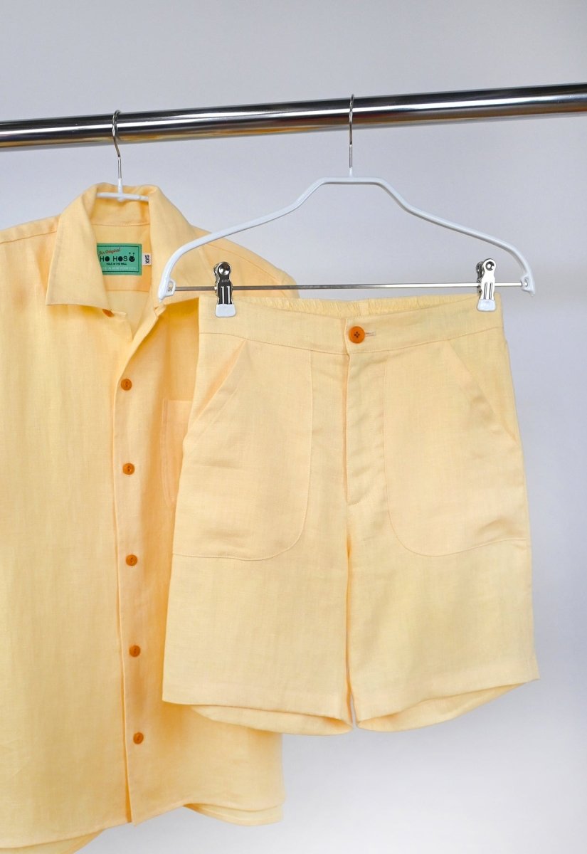 Shorts de Trabajo/Juego "Tutti-Frutti" - Amarillo Fresa