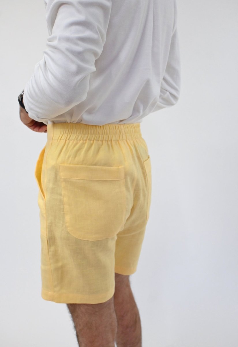 Shorts de Trabajo/Juego "Tutti-Frutti" - Amarillo Fresa