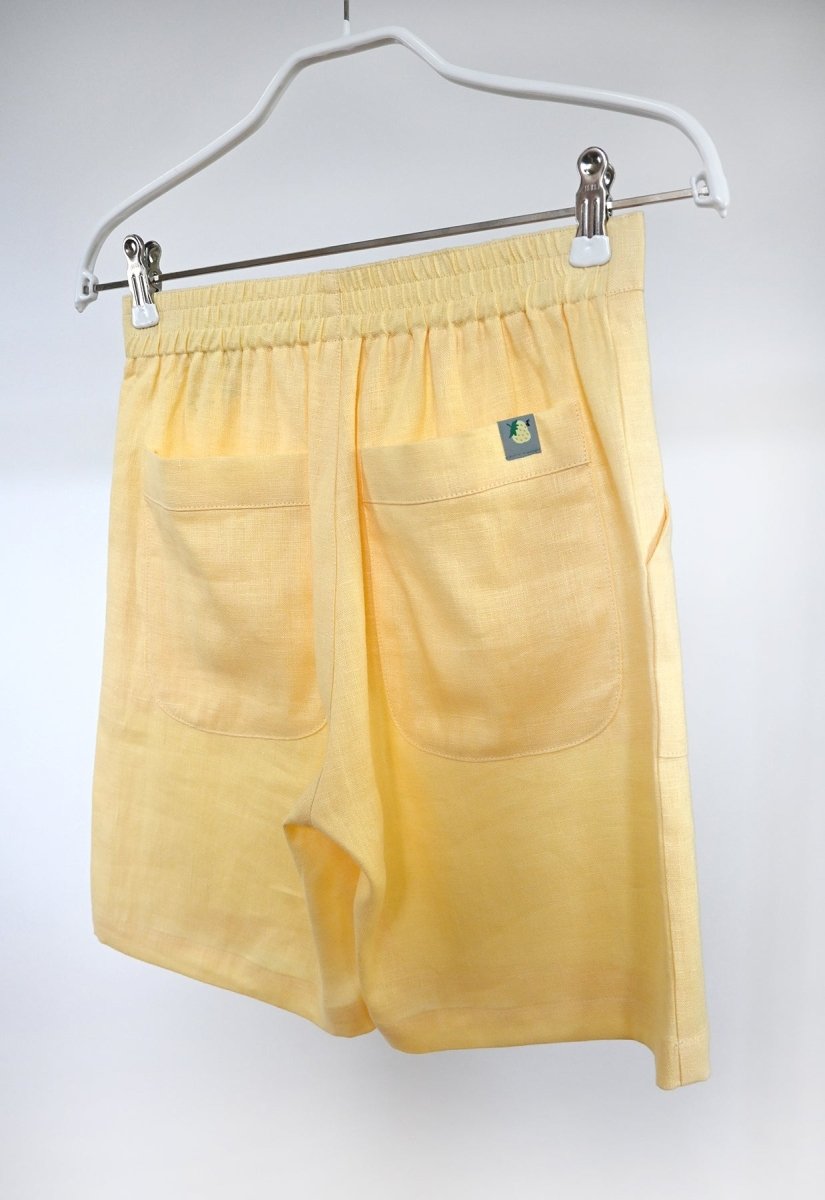 Shorts de Trabajo/Juego "Tutti-Frutti" - Amarillo Fresa